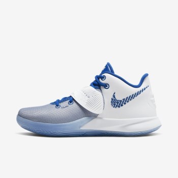 Nike Kyrie Flytrap 3 - Férfi Kosárlabda Cipő - Fehér/Platina/Királykék